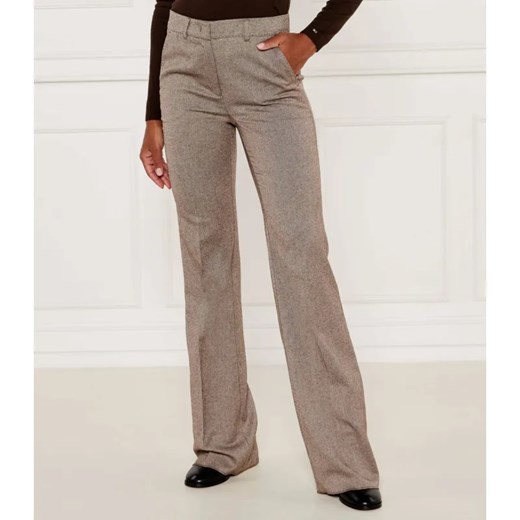 Marella Spodnie DOROTY | flare fit | z dodatkiem wełny ze sklepu Gomez Fashion Store w kategorii Spodnie damskie - zdjęcie 184590021