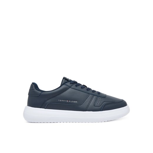 Sneakersy Tommy Hilfiger Modern Lightcup FM0FM05529 Granatowy ze sklepu eobuwie.pl w kategorii Buty sportowe męskie - zdjęcie 184590574