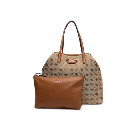 Torebka Guess Neda HWJP96 54240 Beżowy ze sklepu eobuwie.pl w kategorii Torby Shopper bag - zdjęcie 184590580