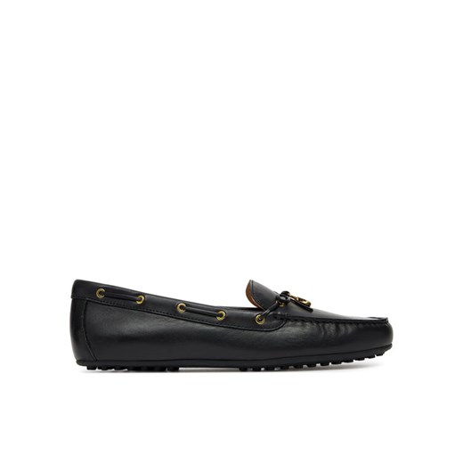 Mokasyny LAUREN RALPH LAUREN Wylie 802967751001 Czarny ze sklepu eobuwie.pl w kategorii Mokasyny damskie - zdjęcie 184590664