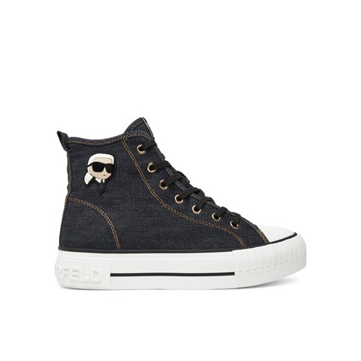 Trampki KARL LAGERFELD KL60444D Granatowy ze sklepu eobuwie.pl w kategorii Trampki damskie - zdjęcie 184590703