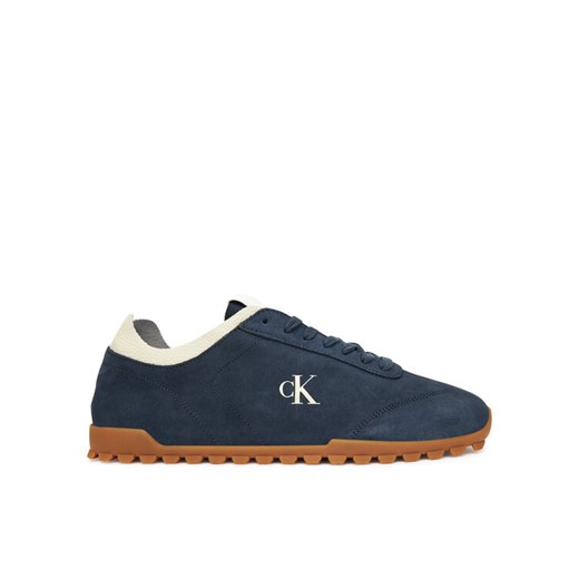 Sneakersy Calvin Klein Jeans Low Profile Runner Su YM0YM01288 Granatowy ze sklepu eobuwie.pl w kategorii Buty sportowe męskie - zdjęcie 184590724