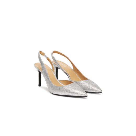 Sandały MICHAEL Michael Kors Alina 40S5HNMP2M Srebrny Michael Michael Kors 35 eobuwie.pl