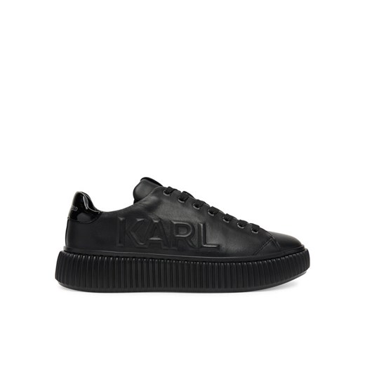 KARL LAGERFELD Sneakersy KL24225 Czarny ze sklepu MODIVO w kategorii Buty sportowe męskie - zdjęcie 184591642