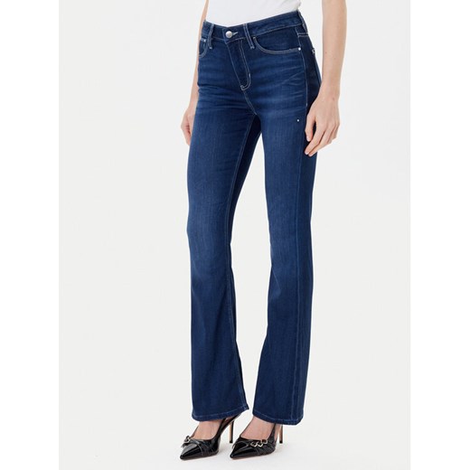 Guess Jeansy W5YA0L D0782 Niebieski Flare Fit ze sklepu MODIVO w kategorii Jeansy damskie - zdjęcie 184591643