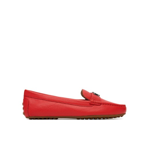 LAUREN RALPH LAUREN Mokasyny Kingad 802942768015 Pomarańczowy ze sklepu MODIVO w kategorii Mokasyny damskie - zdjęcie 184591671