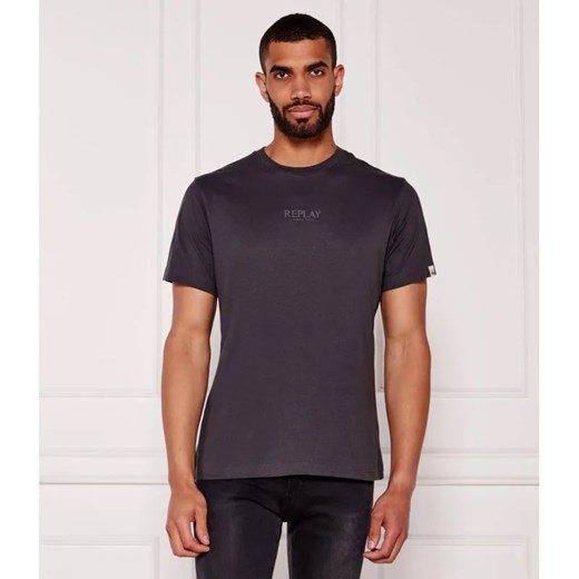 Replay T-shirt | Regular Fit ze sklepu Gomez Fashion Store w kategorii T-shirty męskie - zdjęcie 184592180