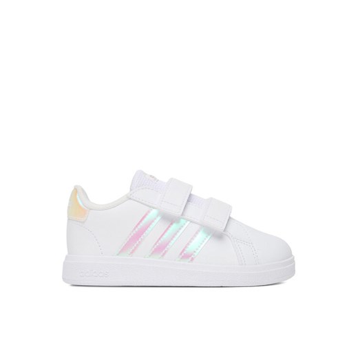 Sneakersy adidas GRAND COURT 2.0 CF I GY2328 Biały ze sklepu eobuwie.pl w kategorii Buty sportowe dziecięce - zdjęcie 184593152