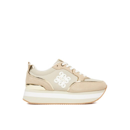 Nine West Sneakersy SS25-3C093 Beżowy ze sklepu MODIVO w kategorii Buty sportowe damskie - zdjęcie 184593803