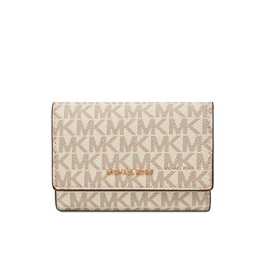 MICHAEL Michael Kors Duży Portfel Damski Bryant 32S5GYTP1B Beżowy ze sklepu MODIVO w kategorii Portfele damskie - zdjęcie 184593864