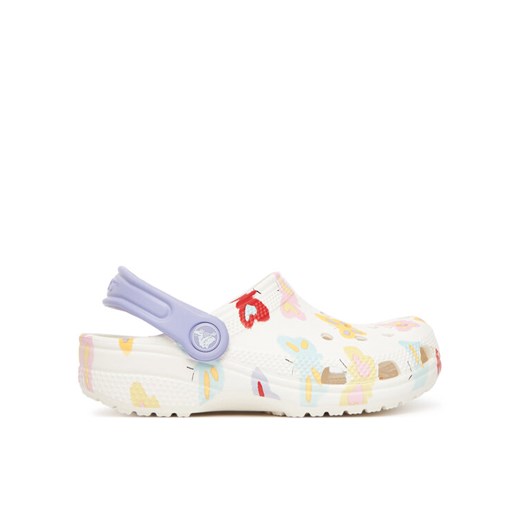 Crocs Klapki Classic Butterfly Graphic Clog 211255 Kolorowy ze sklepu MODIVO w kategorii Klapki dziecięce - zdjęcie 184593924