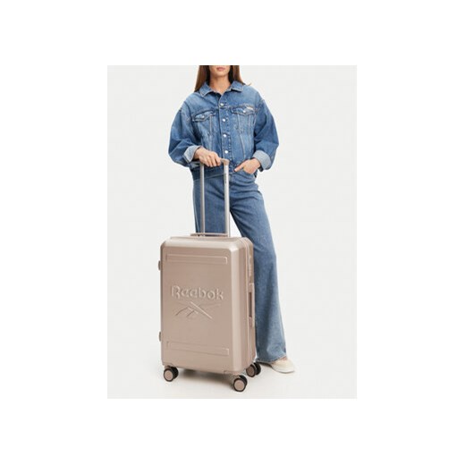Reebok Walizka średnia RBK-WAL-023-CCC-M Beżowy Reebok NOSIZE MODIVO