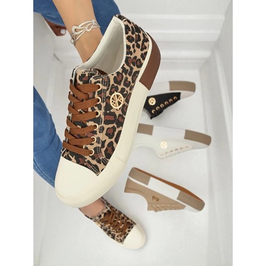 Pantheria sneakersy damskie Aurelio Canvas ze sklepu royalfashion.pl w kategorii Trampki damskie - zdjęcie 184595042