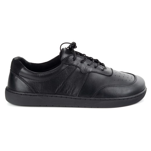 Olivier Buty Damskie Barefoot Skóra Minimalistyczne Szerokie Aria czarne ze sklepu ButyModne.pl w kategorii Mokasyny męskie - zdjęcie 184595351