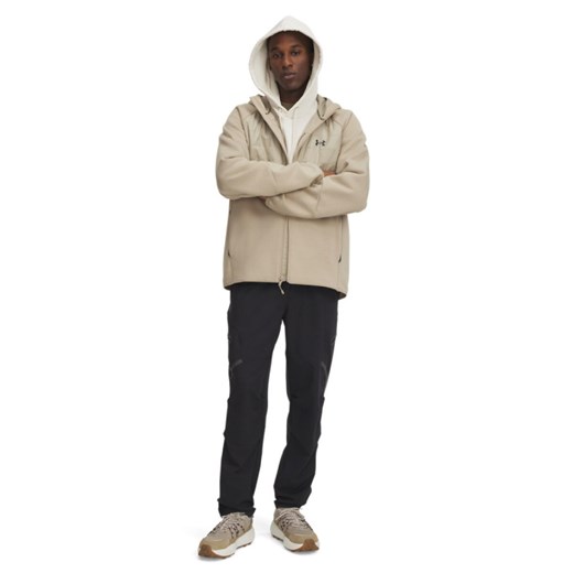 Męskie spodnie treningowe cargo UA Unstoppable Cargo Pant - czarne ze sklepu Sportstylestory.com w kategorii Spodnie męskie - zdjęcie 184596214