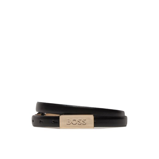 Boss Pasek Damski Amber Belt 50465885 Czarny 95 MODIVO
