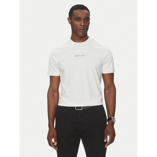 Marciano Guess T-Shirt 5GHI08 6323A Biały Regular Fit ze sklepu MODIVO w kategorii T-shirty męskie - zdjęcie 184596700