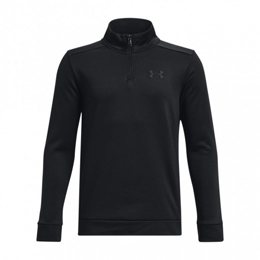 Chłopięca bluza treningowa nierozpinana bez kaptura Under Armour UA Armour Fleece 1/4 Zip ze sklepu Sportstylestory.com w kategorii Bluzy chłopięce - zdjęcie 184596843
