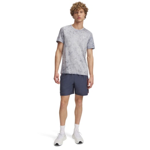 Męskie spodenki do biegania Under Armour UA Launch 7\'\' Short - granatowe ze sklepu Sportstylestory.com w kategorii Spodenki męskie - zdjęcie 184596951