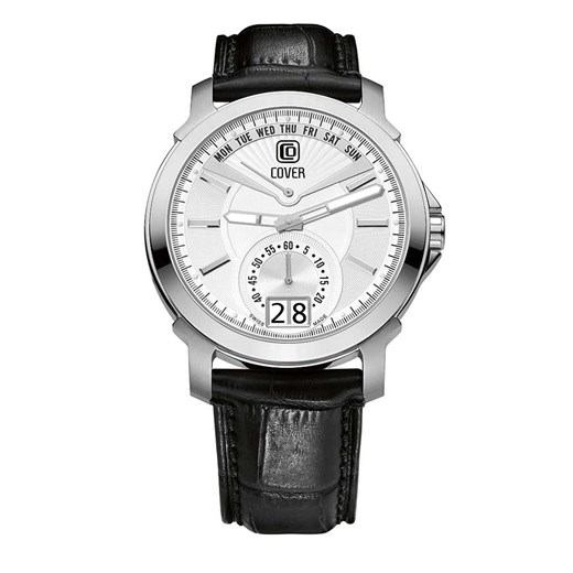 Zegarek męski Cover Classic CO140.09 minuta-pl szary klasyczny