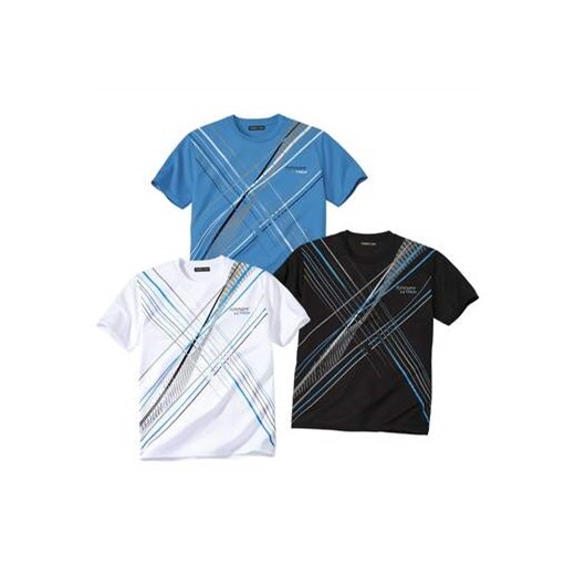 Zestaw 3 koszulek X-Trem Sport ze sklepu Atlas For Men w kategorii T-shirty męskie - zdjęcie 184597314