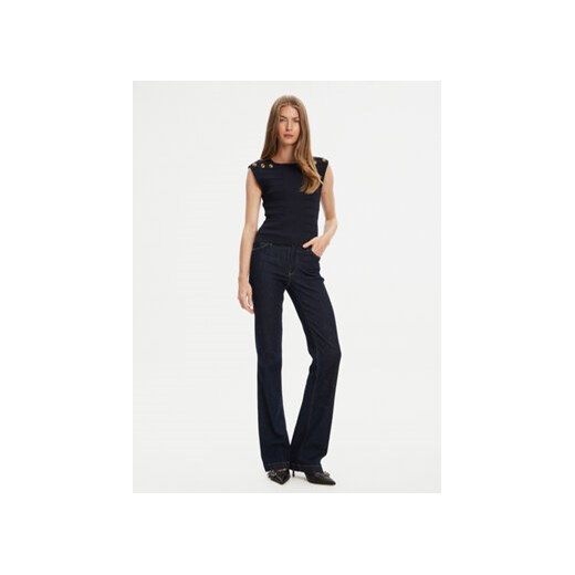 Guess Bluzka W5YR12 Z0130 Granatowy Regular Fit Guess XXL MODIVO