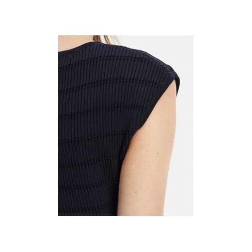 Guess Bluzka W5YR12 Z0130 Granatowy Regular Fit Guess XXL MODIVO