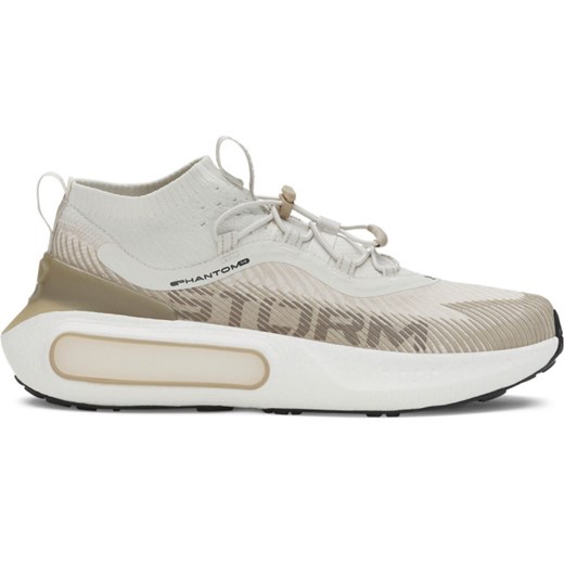 Sneakersy uniseks Under Armour UA U Phantom 4 Storm - beżowe ze sklepu Sportstylestory.com w kategorii Buty sportowe męskie - zdjęcie 184601241