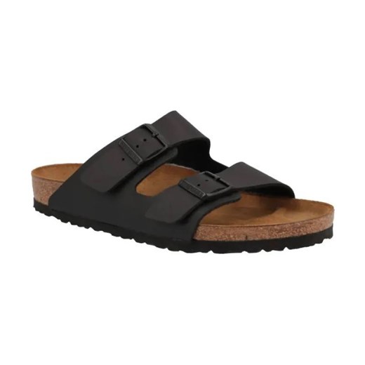 Birkenstock Klapki Arizona | z dodatkiem skóry 46 okazyjna cena Gomez Fashion Store
