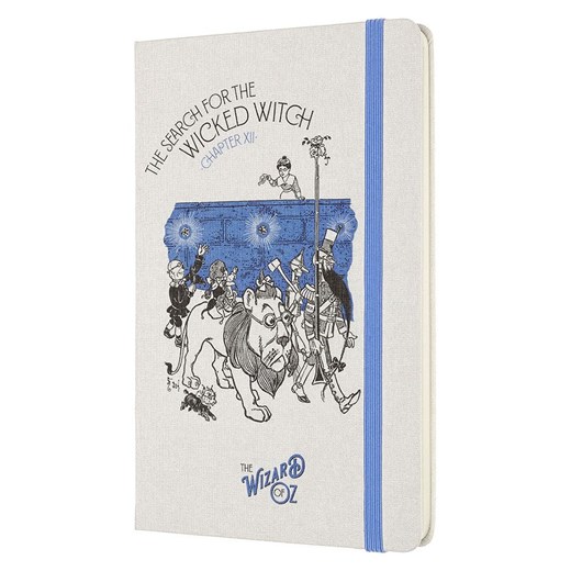 Moleskine Notatnik &quot;Wizard of Oz&quot; w kolorze kremowo-niebieskim - 13 x 21 cm ze sklepu Limango Polska w kategorii Akcesoria biurowe - zdjęcie 184601500