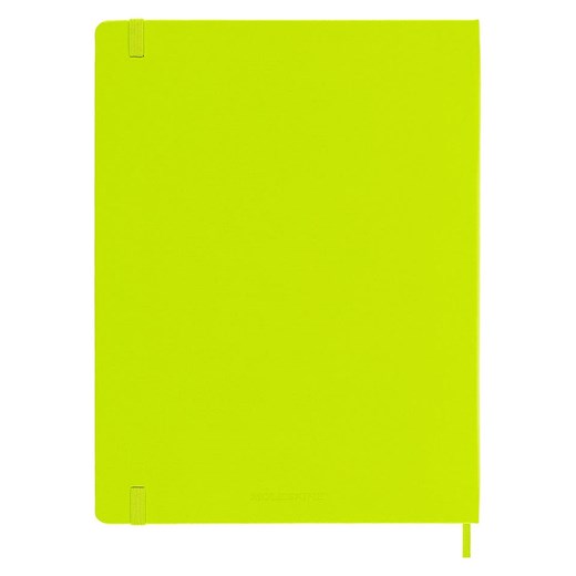 Moleskine Notatnik w kolorze limonkowym - 19 x 25 cm ze sklepu Limango Polska w kategorii Akcesoria biurowe - zdjęcie 184601583