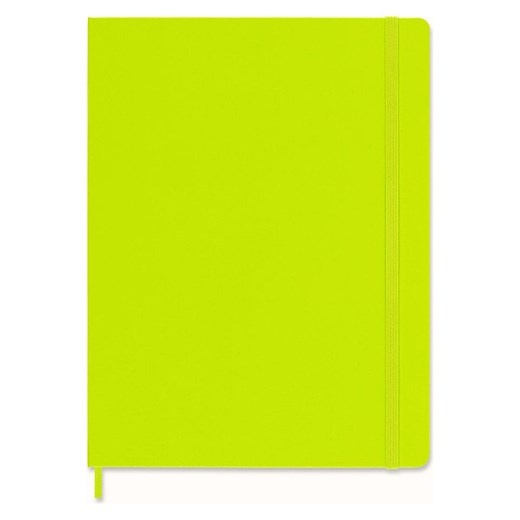 Moleskine Notatnik w kolorze limonkowym - 19 x 25 cm onesize wyprzedaż Limango Polska