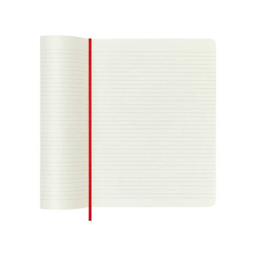 Moleskine Notatnik w kolorze czerwonym - 19 x 25 cm onesize wyprzedaż Limango Polska