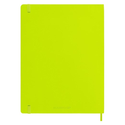 Moleskine Notatnik w kolorze limonkowym - 19 x 25 cm onesize wyprzedaż Limango Polska