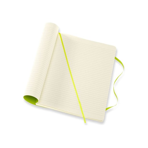 Moleskine Notatnik w kolorze limonkowym - 19 x 25 cm onesize wyprzedaż Limango Polska