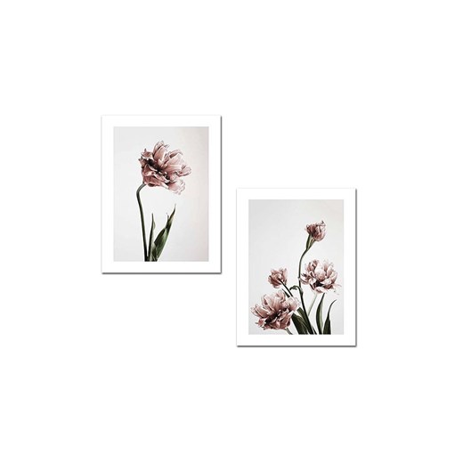 ABERTO DESIGN Druki artystyczne (2 szt.) w ramce - 30 x 40 cm Aberto Design onesize okazja Limango Polska