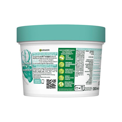 Garnier Kremy do ciała (2 szt.) &quot;Body Superfood&quot; - 380 ml onesize okazyjna cena Limango Polska