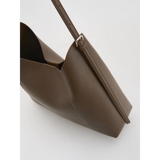 Reserved - Torebka hobo - ciemnobrązowy Reserved ONE SIZE Reserved