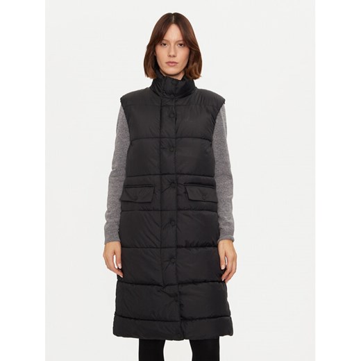 Whistler Bezrękawnik Amaretto W Long Puffer W234602 Czarny Regular Fit ze sklepu MODIVO w kategorii Kamizelki damskie - zdjęcie 184602830