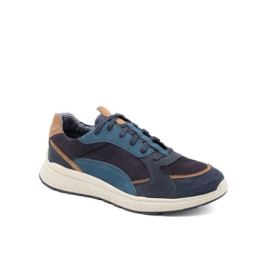 Lasocki Sneakersy MISTON-11 MB Granatowy ze sklepu MODIVO w kategorii Buty sportowe męskie - zdjęcie 184602834