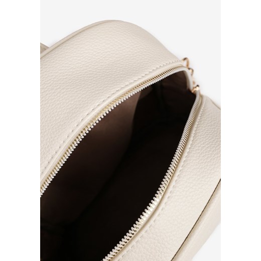 Jasnobeżowy Plecak z Kieszonką z Przodu Efarinoia ONE SIZE born2be.pl