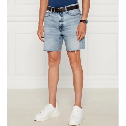 Calvin Klein Jeans Jeansowe szorty APOLLO | Classic fit ze sklepu Gomez Fashion Store w kategorii Spodenki męskie - zdjęcie 184604331