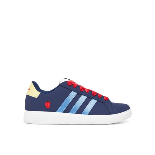 Sneakersy adidas Disney Snow White Grand Court 00s JQ6680 Granatowy ze sklepu eobuwie.pl w kategorii Buty sportowe dziecięce - zdjęcie 184604380