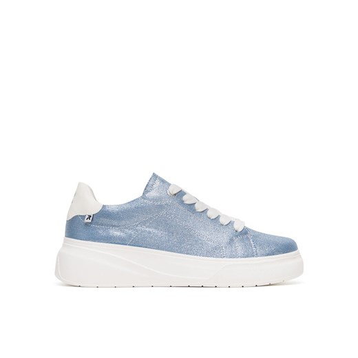 Sneakersy Rieker Revolution Lifestyle W2302-14 Niebieski ze sklepu eobuwie.pl w kategorii Buty sportowe damskie - zdjęcie 184604401