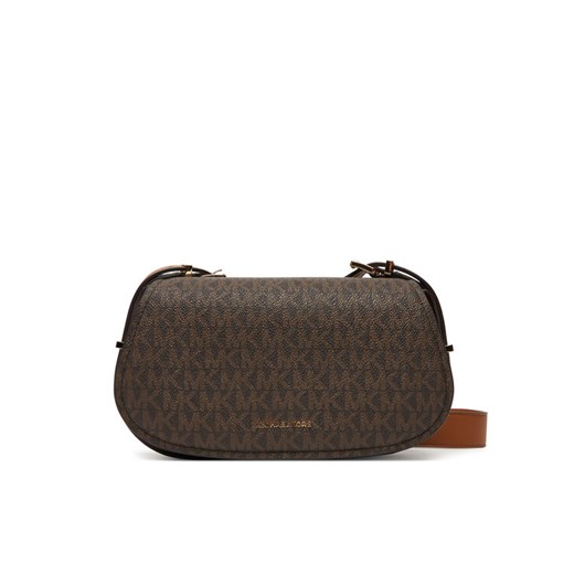 Torebka MICHAEL Michael Kors Lydia 32S5GL0C1B Brązowy ze sklepu eobuwie.pl w kategorii Listonoszki - zdjęcie 184604472
