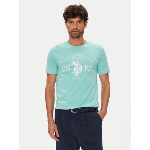 U.S. Polo Assn. T-Shirt MUP4203 Niebieski Regular Fit ze sklepu MODIVO w kategorii T-shirty męskie - zdjęcie 184605133