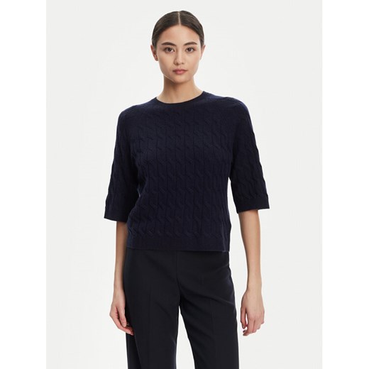 Marella Sweter Franz 2523366084 Granatowy Regular Fit ze sklepu MODIVO w kategorii Swetry damskie - zdjęcie 184605141