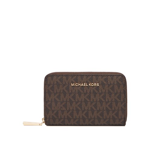 MICHAEL Michael Kors Mały Portfel Damski 32F9GJ6D0B Brązowy ze sklepu MODIVO w kategorii Portfele damskie - zdjęcie 184605253