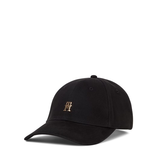 Tommy Hilfiger Męska czapka z daszkiem - Elevated Chic Mężczyźni czarny jednolity ze sklepu vangraaf w kategorii Czapki z daszkiem męskie - zdjęcie 184606304