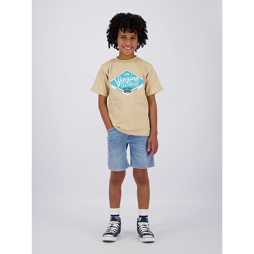 Vingino Koszulka w kolorze beżowym ze sklepu Limango Polska w kategorii T-shirty chłopięce - zdjęcie 184606850